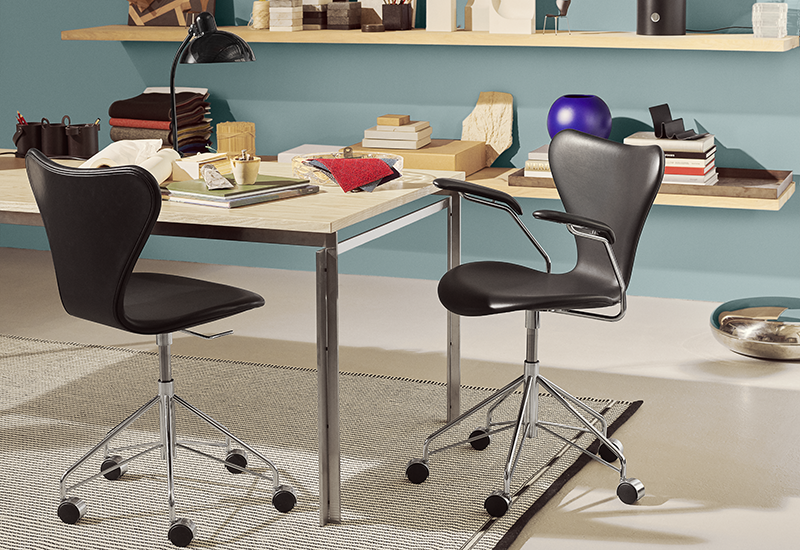 Scandinavian design best sale desk chair